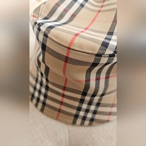Burberry Plaid Bucket Hat